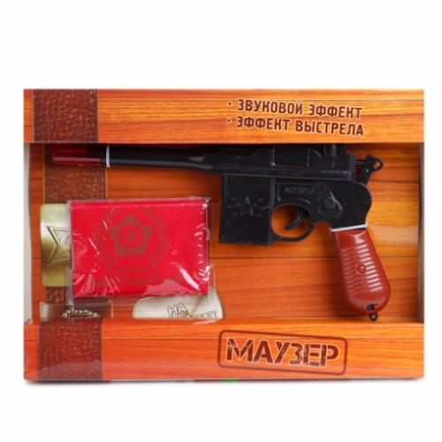 МАУЗЕР "ИГРАЕМ ВМЕСТЕ" НА БАТ. СВЕТ+ЗВУК 2013 В РУСС. КОР. 21*29*4 СМ