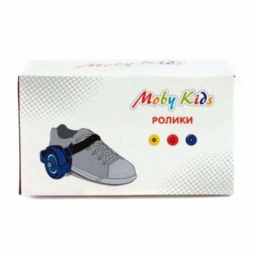 Ролики 2кол., свет, красн.