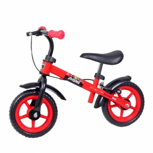 Беговел Moby kids, красн., ручн.тормоз