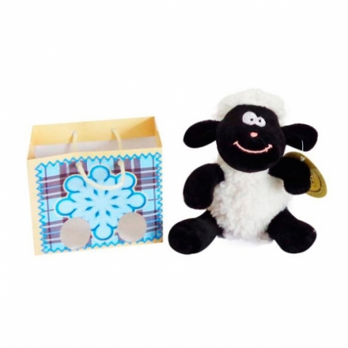 Мягкая игрушка Овечка, 11 см