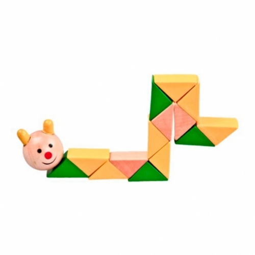 Логическая игрушка Гусеница