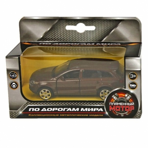 Машина мет. 1:43 Audi Q7, откр.двери, цвета в ассорт., 11 см