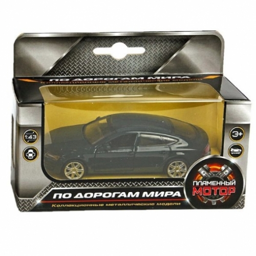 Машина мет. 1:43 Audi A7, откр.двери, цвета в ассорт., 11 см