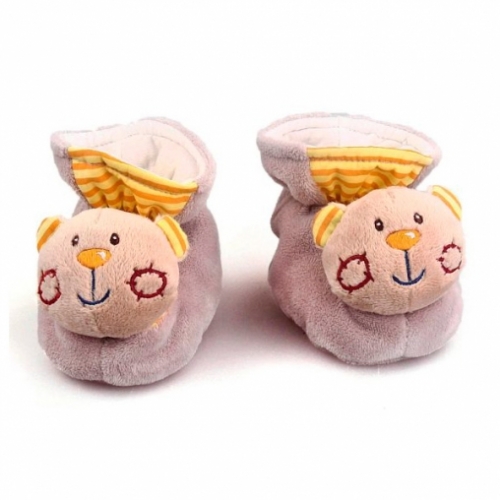 Развив.игр. Тапочки Мишки