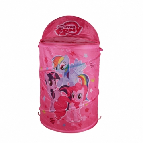 КОРЗИНА ДЛЯ ИГРУШЕК "ИГРАЕМ ВМЕСТЕ" "MY LITTLE PONY" В ПАК.