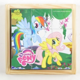ДЕР. ИГРУШКА "ИГРАЕМ ВМЕСТЕ" КУБИКИ MY LITTLE PONY (9 КУБИКОВ)