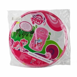 КОРЗИНА ДЛЯ ИГРУШЕК "ИГРАЕМ ВМЕСТЕ" "MY LITTLE PONY" В ПАК.