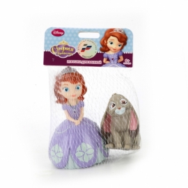 НАБОР ИЗ 2-Х ИГРУШЕК ДЛЯ КУПАНИЯ "ИГРАЕМ ВМЕСТЕ" DISNEY СОФИЯ В СЕТКЕ (РУСС. УП.)