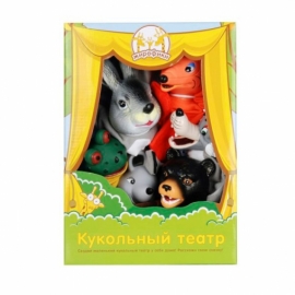 Кукольный театр "Теремок", 6 кукол