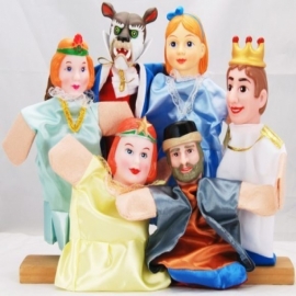 Кукольный театр "Аленький цветочек", 6 кукол