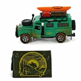 Машина мет. ин. 1:34 Land Rover Трофи, откр.двери, 15 см, (24см)